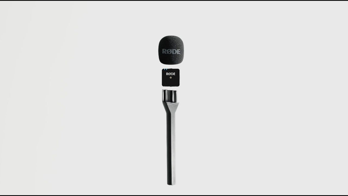 Adaptador de Mano Rode Interview Go para Wireless Go