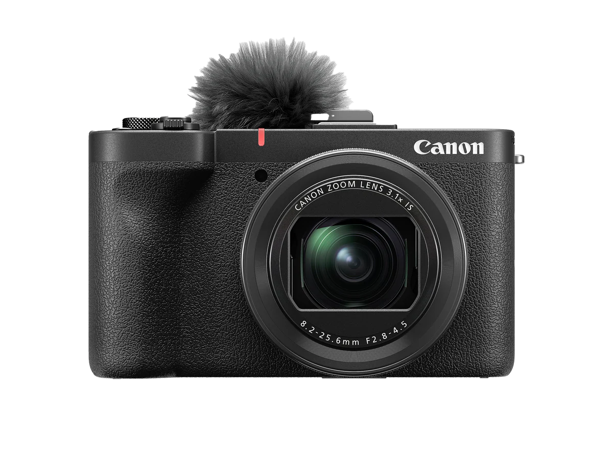 Cámara Canon PowerShot V1 + Mini Impresora Fotográfica Canon Ivy 2 Rosa ¡Gratis!