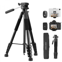 Tripie Profesional K&F Concept Portátil de Alta Resistencia 190cm