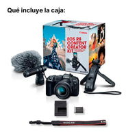 Kit Cámara Canon EOS R8 Content Creator