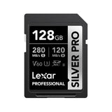 Tarjeta de Memoria Lexar 128GB SD Silver Pro 280MB/S