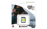 Tarjeta de memoria Kingston 256GB SD Canvas Select Plus