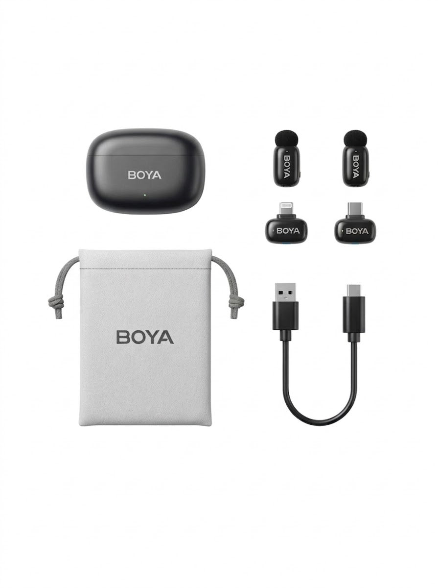 Micrófono Inalámbrico Boya Mini 12
