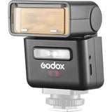 Mini Flash Godox iT32 Black TTL HSS GN18 con Pantalla Táctil, Sistema X 2.4 GHz y Batería Recargable