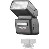 Mini Flash Godox iT32 Black TTL HSS GN18 con Pantalla Táctil, Sistema X 2.4 GHz y Batería Recargable