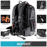 Mochila Fotográfica Profesional NEEWER NW-XJB-D2330-R Impermeable con Divisores Ajustables y Candado Antirrobo