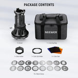 NEEWER LS-38 Spotlight Snoot de 40° con Montura Bowens