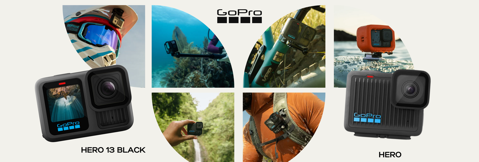 Cámara GoPro Hero 13 con las mejores especificaciones y características de una cámara de acción.