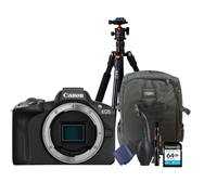 KIT Cámara R50 Body + Tripié + Tarjeta de 64 GB + Mochila + accesorios de limpieza