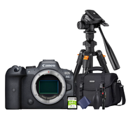 KIT Cámara R6 Body + Tripié + Tarjeta de 64 GB + Maleta + accesorios de limpieza