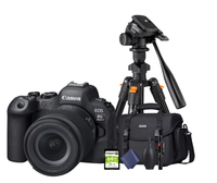 KIT Cámara R6 Mark II RF24-105mm F4-7.1 IS STM + Tripié + Tarjeta de 64 GB + Maleta + accesorios de limpieza