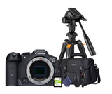 KIT Cámara R7 Body + Tripié + Tarjeta de 64 GB + Maleta + accesorios de limpieza