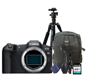 KIT Cámara R8 Body + Tripié + Tarjeta de 64 GB + Mochila + accesorios de limpieza