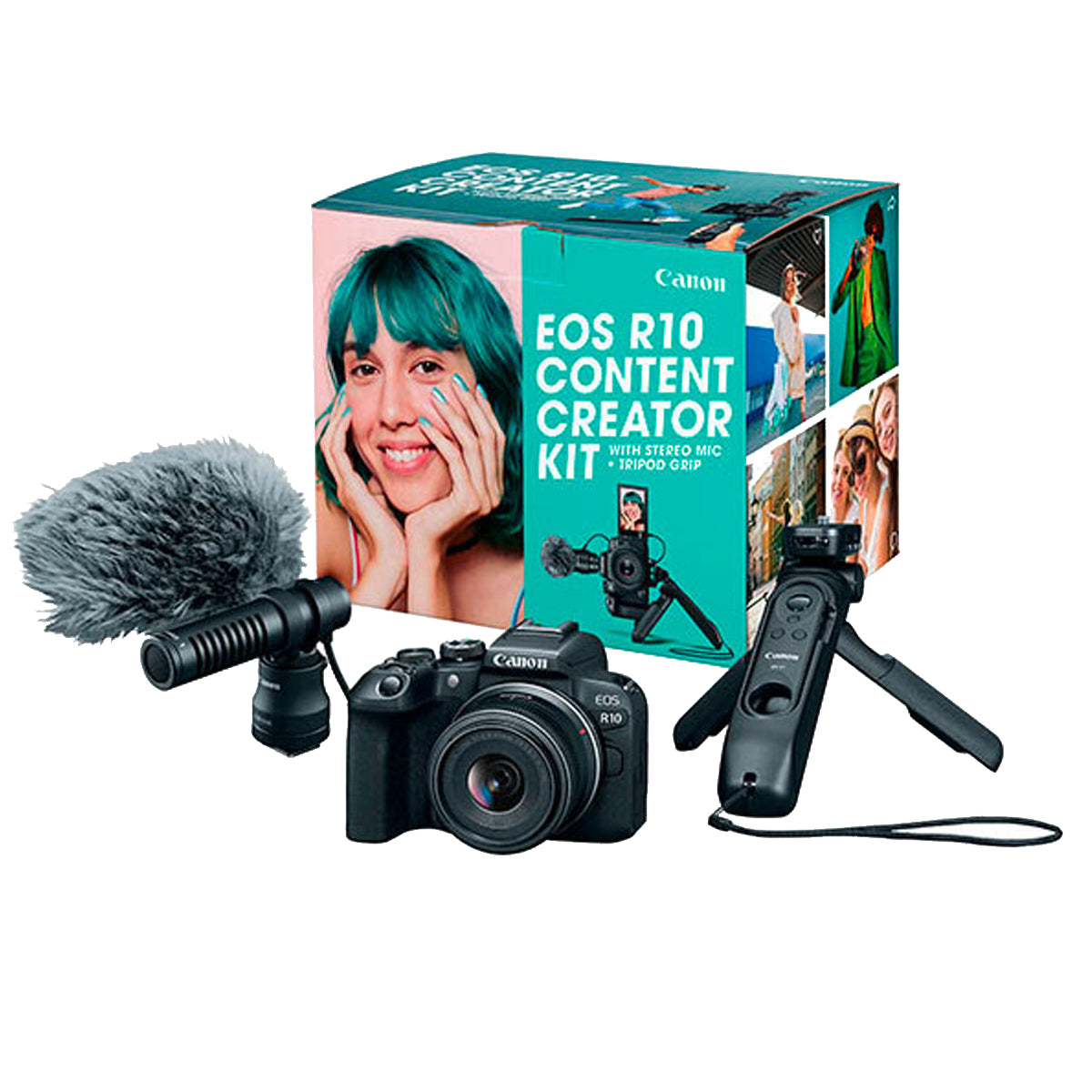 Kit Camara Canon EOS R10 Content Creator