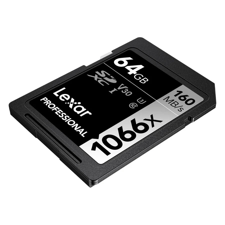 TARJETA SD LEXAR 64GB 1066X PROFESSIONAL UHS-I GL/PRO 160MB/S
