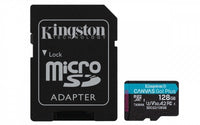 Tarjeta MicroSD Kingston 128GB Canvas GO! Plus