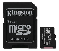 Tarjeta de Memoria Kingston MicroSD de 32GB Canvas Select Plus UHS-I 100MB/S