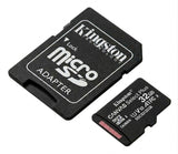 Tarjeta de Memoria Kingston MicroSD de 32GB Canvas Select Plus UHS-I 100MB/S