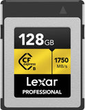Tarjeta de Memoria Lexar 128GB Profesional CFexpress Tipo B 1750MB/s