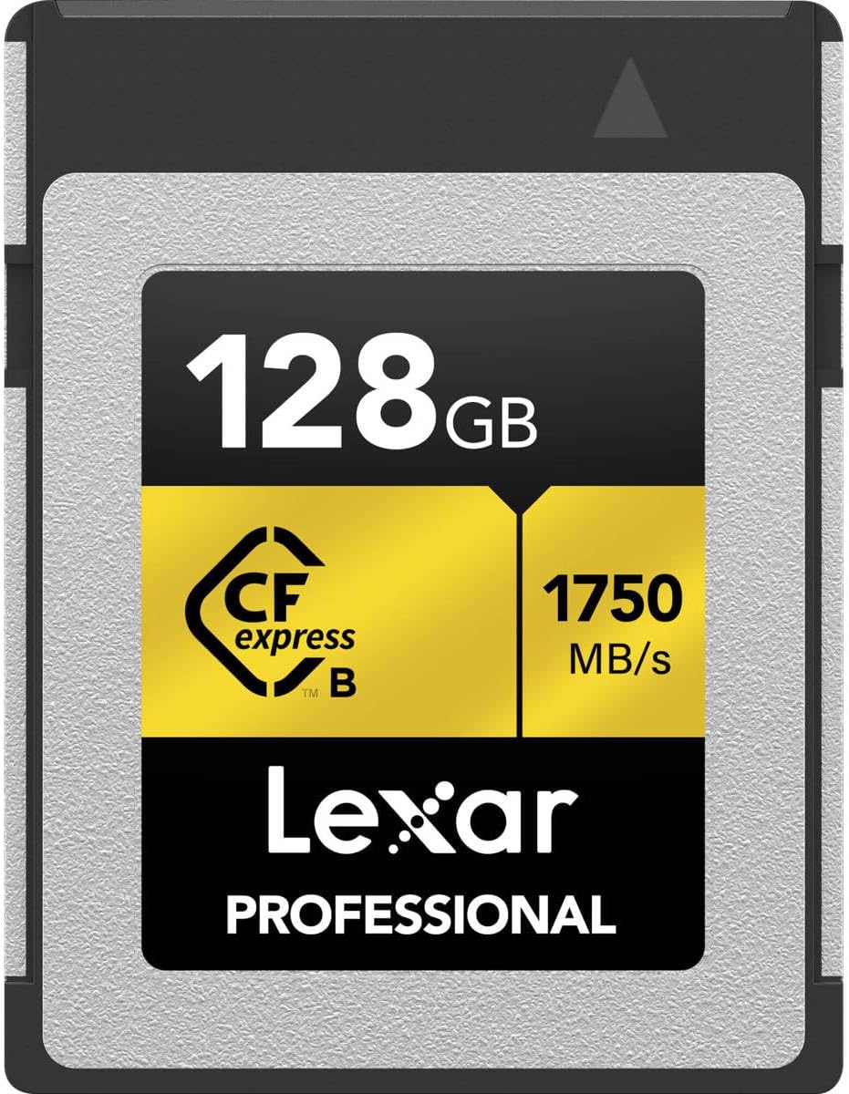 Tarjeta de Memoria Lexar 128GB Profesional CFexpress Tipo B 1750MB/s