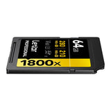 Agotado Tarjeta de Memoria Lexar SDXC UHS-II 64GB 1800x 280MB/s