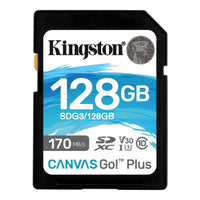 Tarjeta de Memoria Kingston 128GB SDXC Canvas Go! Plus