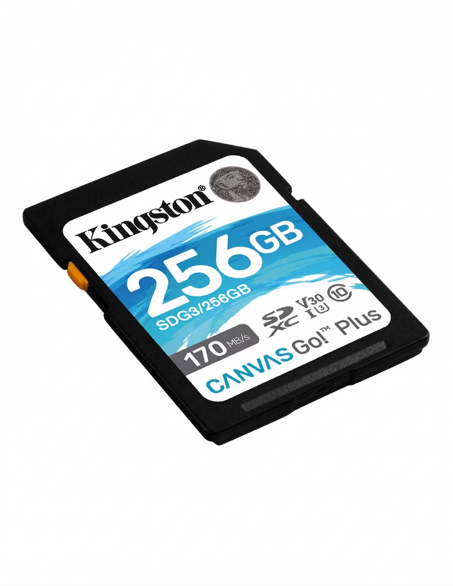 Tarjeta de Memoria Kingston 256GB SDXC Canvas Go! Plus