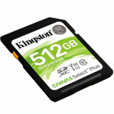 Tarjeta de Memoria Kingston 512GB SDXC Canvas Select Plus
