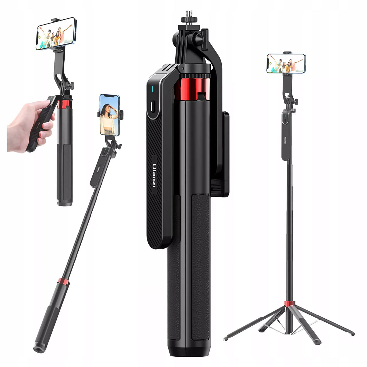 SELFIE STICK ULANZI MA09 CON CONTROL BLUETOOTH