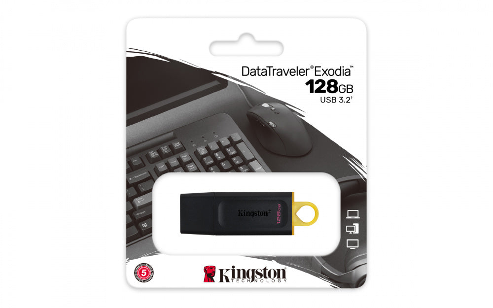 USB 3.2 Kingston 128GB DataTraveler Exodia