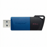 USB 64GB Kingston DataTraveler Exodia M Azul y Negro