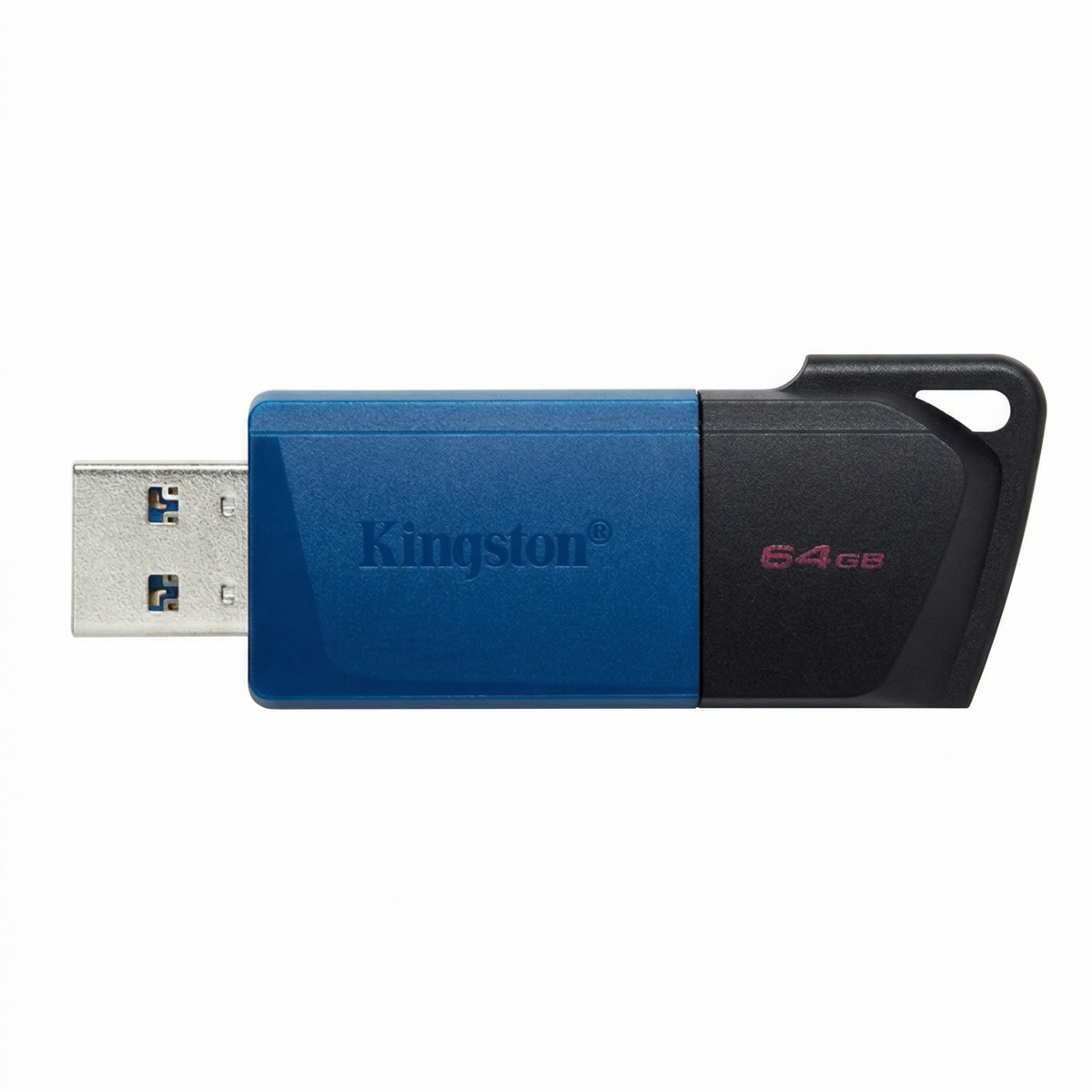 USB 64GB Kingston DataTraveler Exodia M Azul y Negro