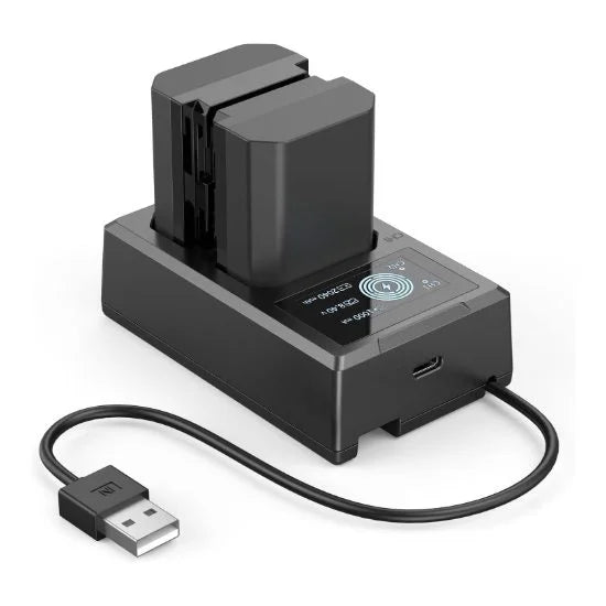 Kit de 2 baterías NP-FZ100 con cargador doble – SmallRig 3824B