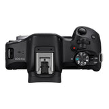 cámara canon EOS R50 kit dos lentes para principiantes