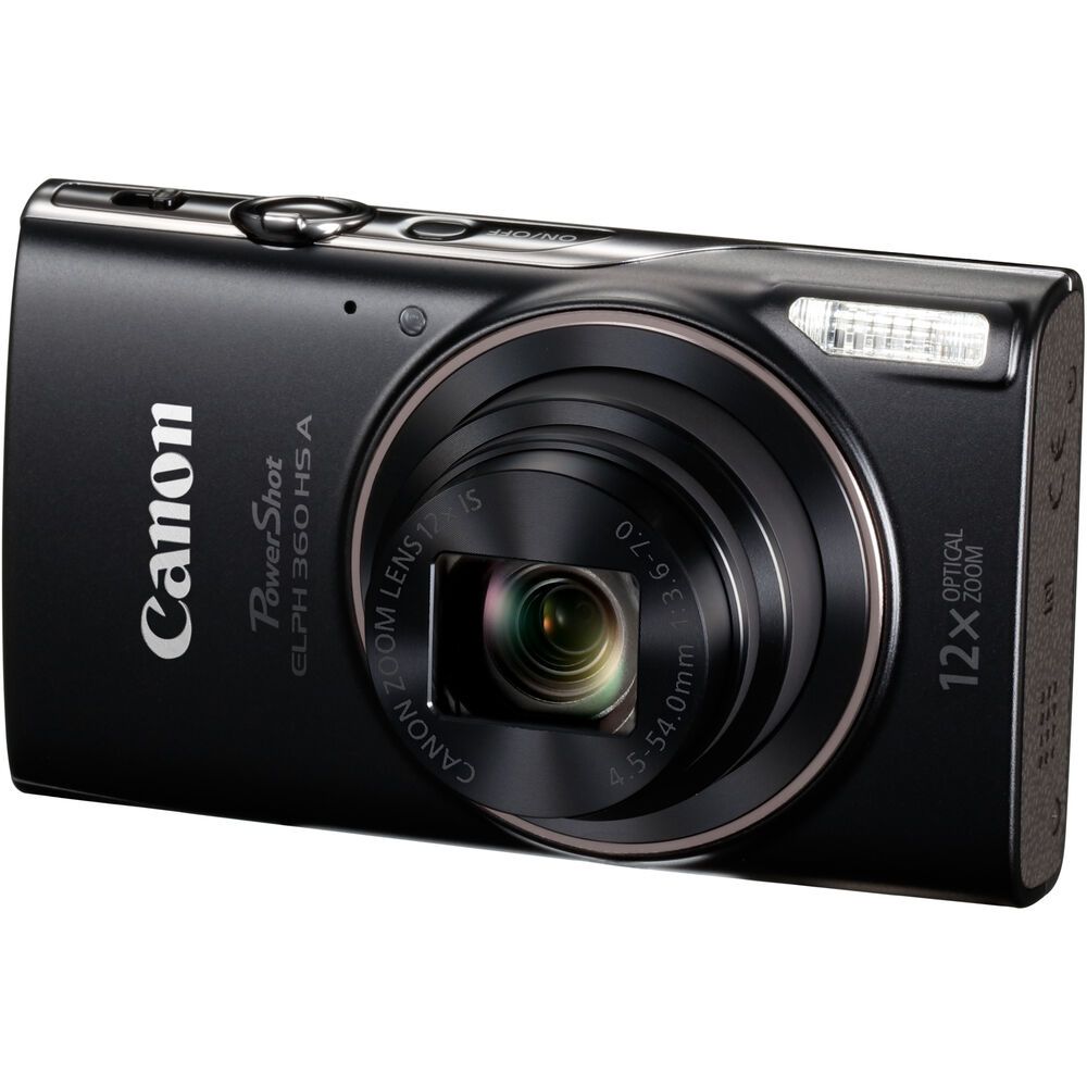 Canon PowerShot ELPH 360 HS A (Negra)