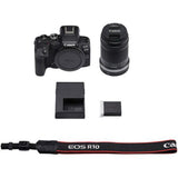 Cámara Canon EOS R10 con lente RF-S 18-150mm f/3.5-6.3 IS STM