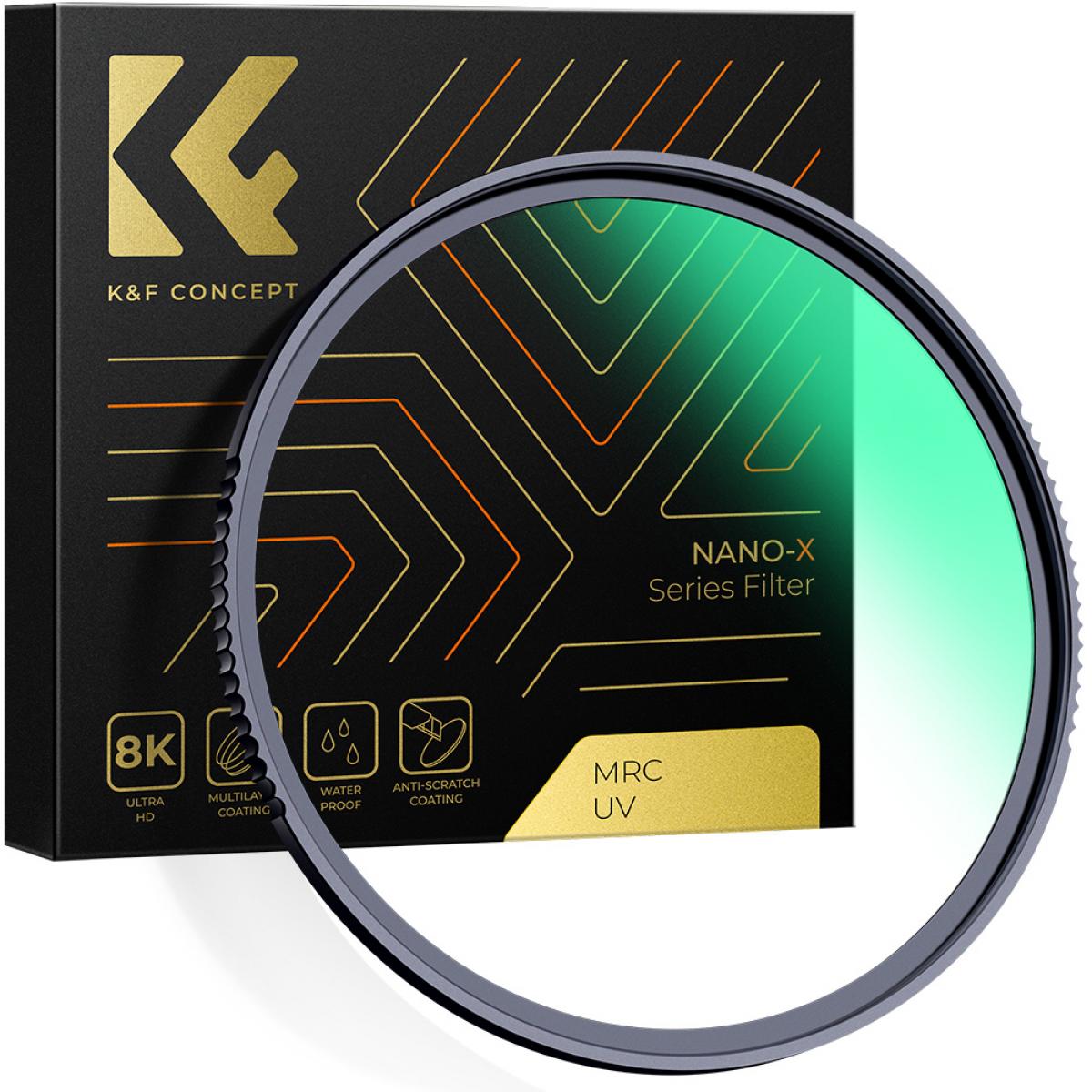 Filtro UV de 95mm K&F Concept XU06 Nano MRUV