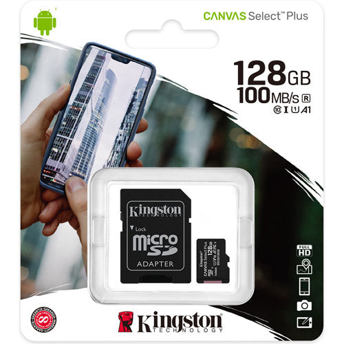 Tarjeta de Memoria MICROSD KINGSTON 128GB