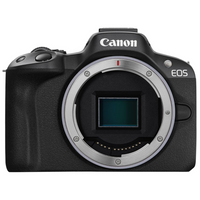 Cámara Canon EOS R50 Mirrorless cuerpo para principiantes