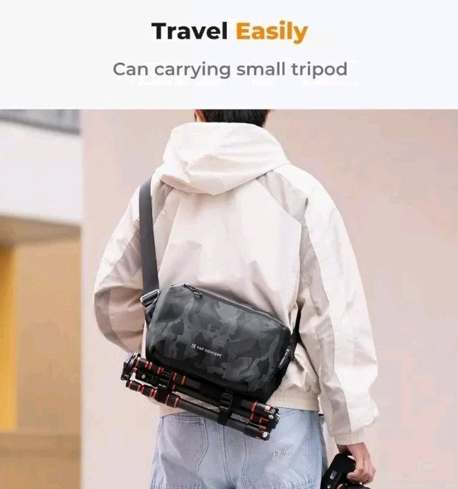 Sling Bag Alpha Azul Camuflajeada