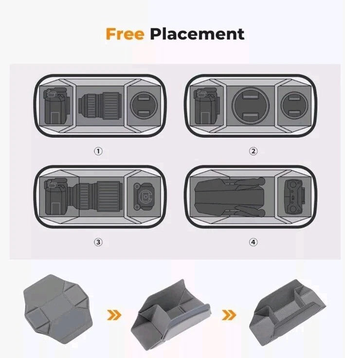 Sling Bag Alpha Azul Camuflajeada