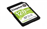 Tarjeta de Memoria Kingston 128GB SD Clase 10 Canvas Select Plus