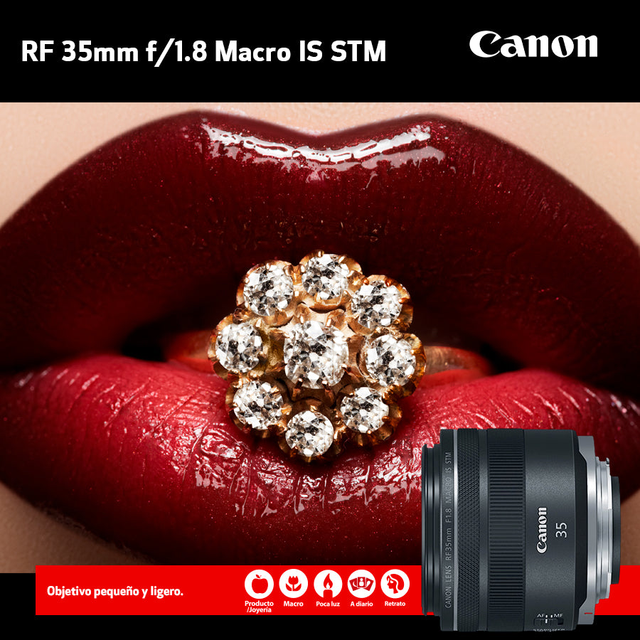 Lente Canon RF 35mm f/1.8 Macro IS STM