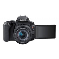 Cámara Canon EOS Rebel SL3 con lente EF-S 18-55mm
