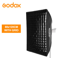 Softbox Rectangular 80x120cm con Grid Bowens GODOX