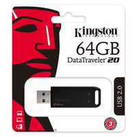 USB Kingston 64GB DataTraveler 20 Negro