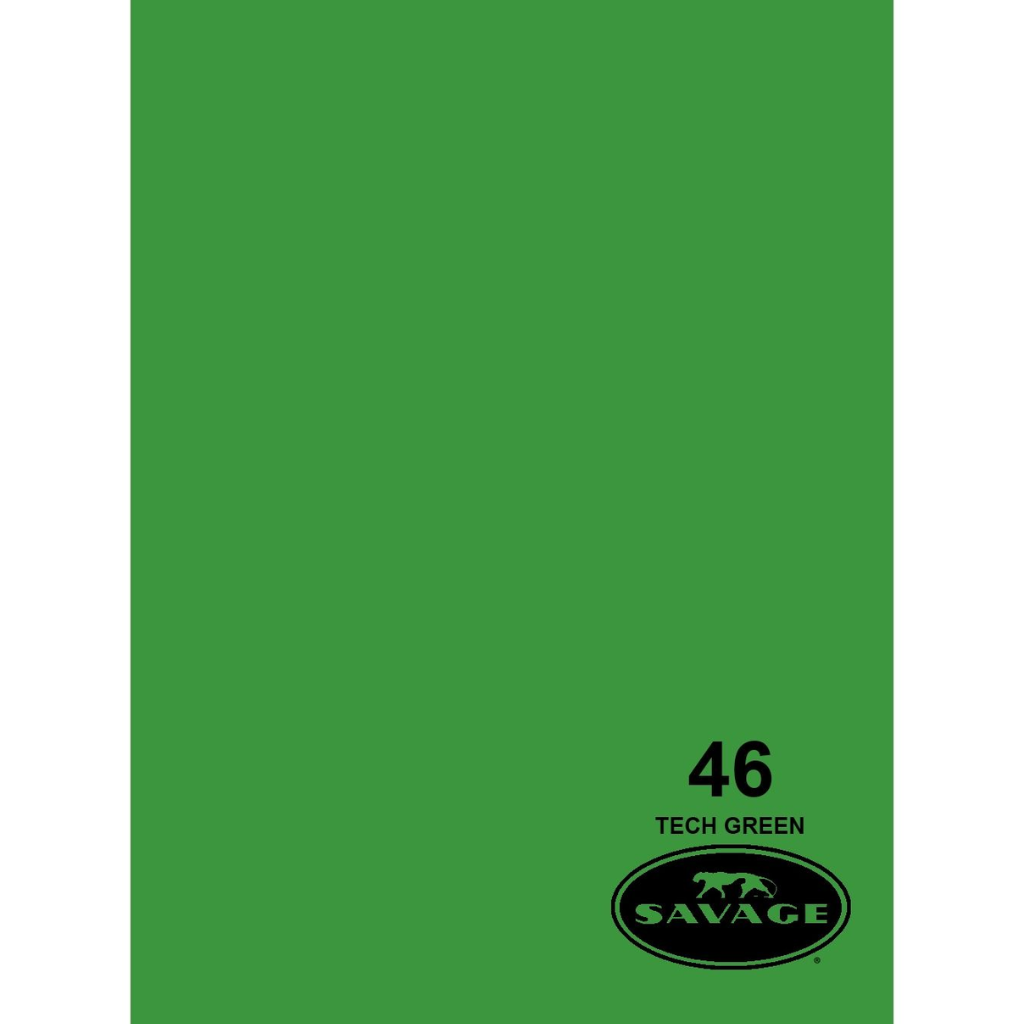 Fondo de Papel Savage Chromagreen (Verde) 2.72 x 11 m