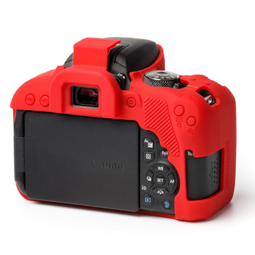 Funda Protectora Easy Cover para Cámara Canon T7i Roja