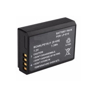Batería genérica LP-E10 de ion-litio de 7.2 V para cámara Canon