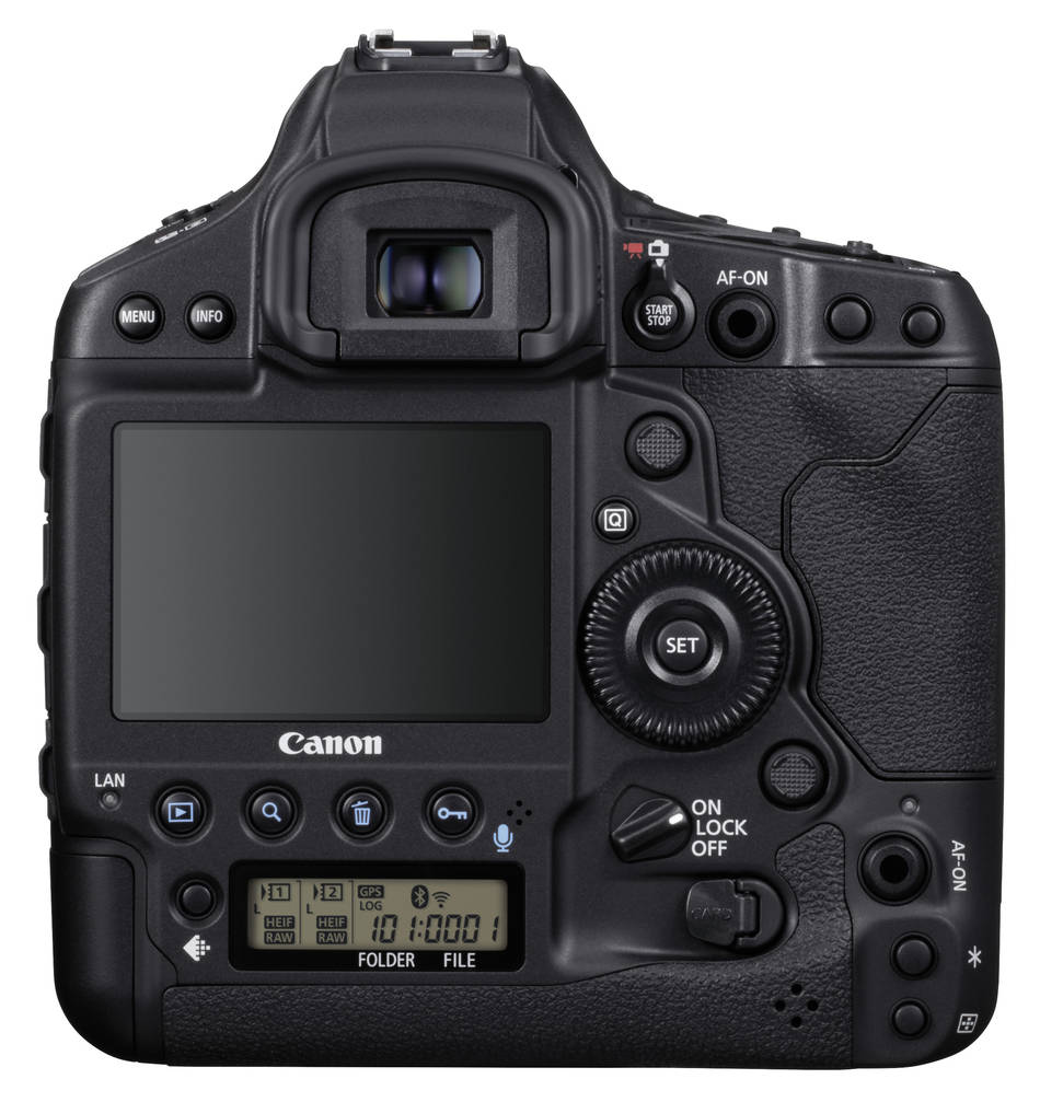 Cámara Canon EOS 1DX Mark III con tarjeta CF express